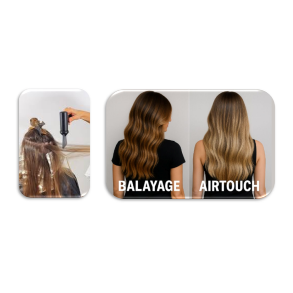 Airtouch Balayage op model door Shana Verheyen 11-05-2026