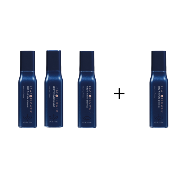Leaf & Flower 7 Minute Blowout 3+1 GRATIS
