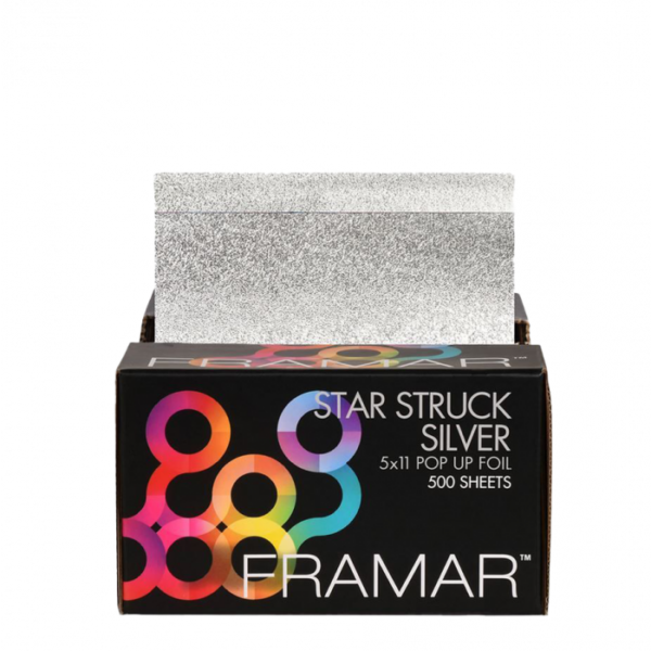 Aluminium Folie Pop Up - Star Struck Zilver 500 stuks