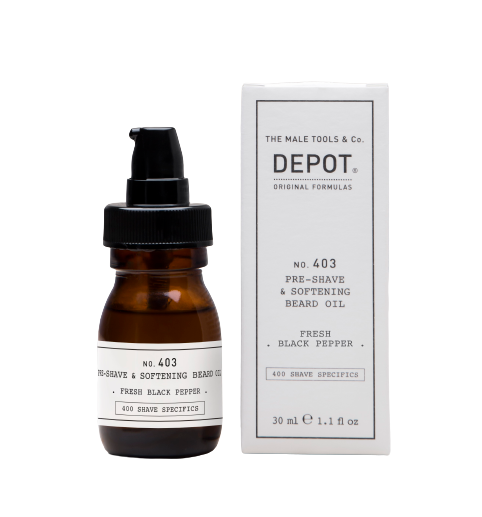 PR01829 No.403 Pre-Shave & Softening Beard Oil Black Pepper - Afbeelding 1